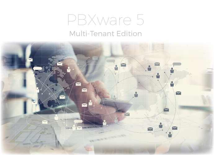 multi tenant ip pbx system